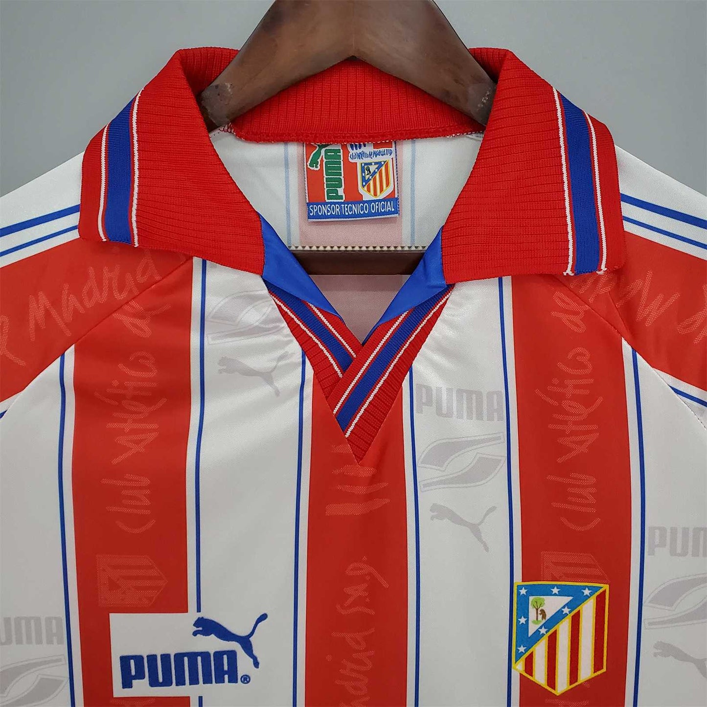 Atlético de Madrid Retro Jersey 1996/1997 HOME