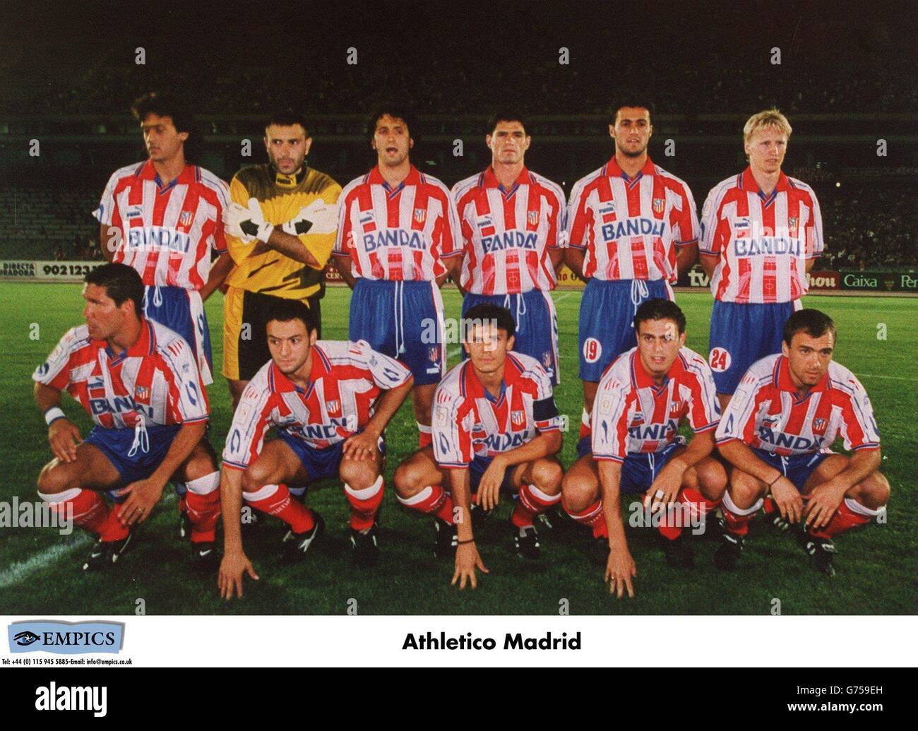 Atlético de Madrid Retro Jersey 1996/1997 HOME